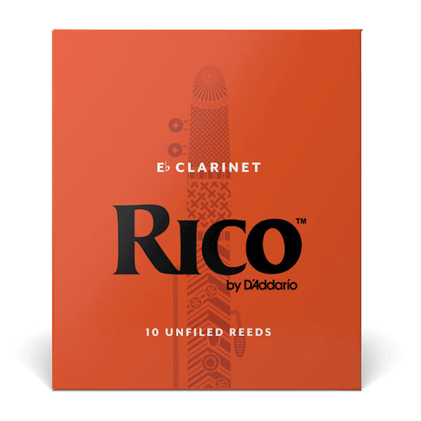 Rico box of 10 x Eb clarinet reeds - 3