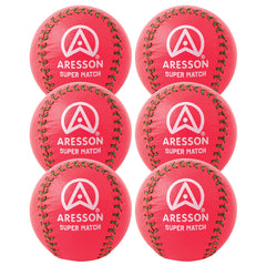 ARESSON SUPER MATCH ROUNDERS BALL PINK, SET OF 6