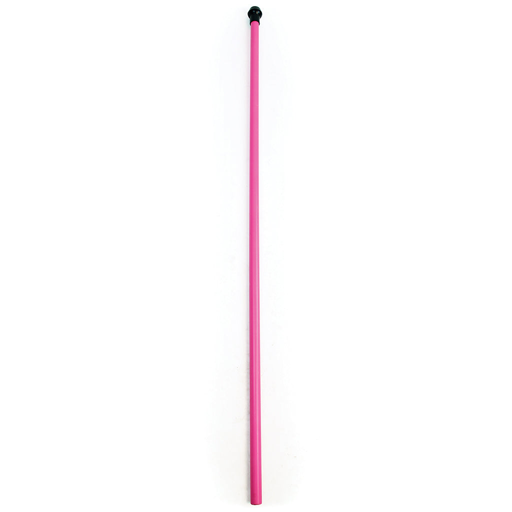 ARESSON PLASTIC ROUNDERS POST WITH SAFETY POMMEL  1.2M, PINK