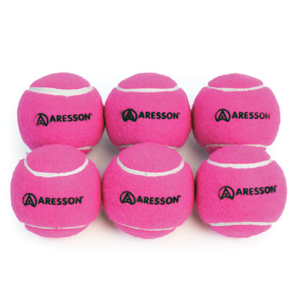 ARESSON FELT BALL PINK, SET OF 6