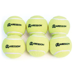 ARESSON FELT BALL YELLOW, SET OF 6