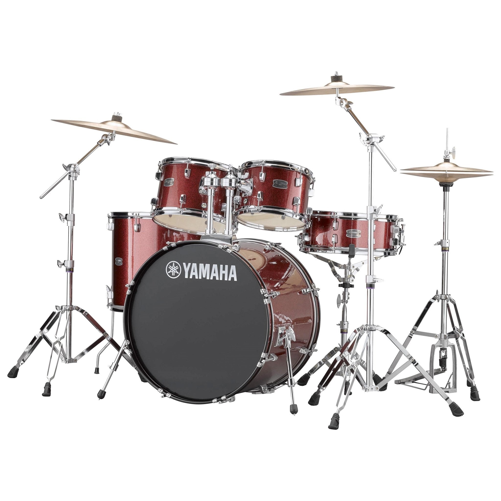 Yamaha RYDEEN fusion drum kit - Burgundy Glitter