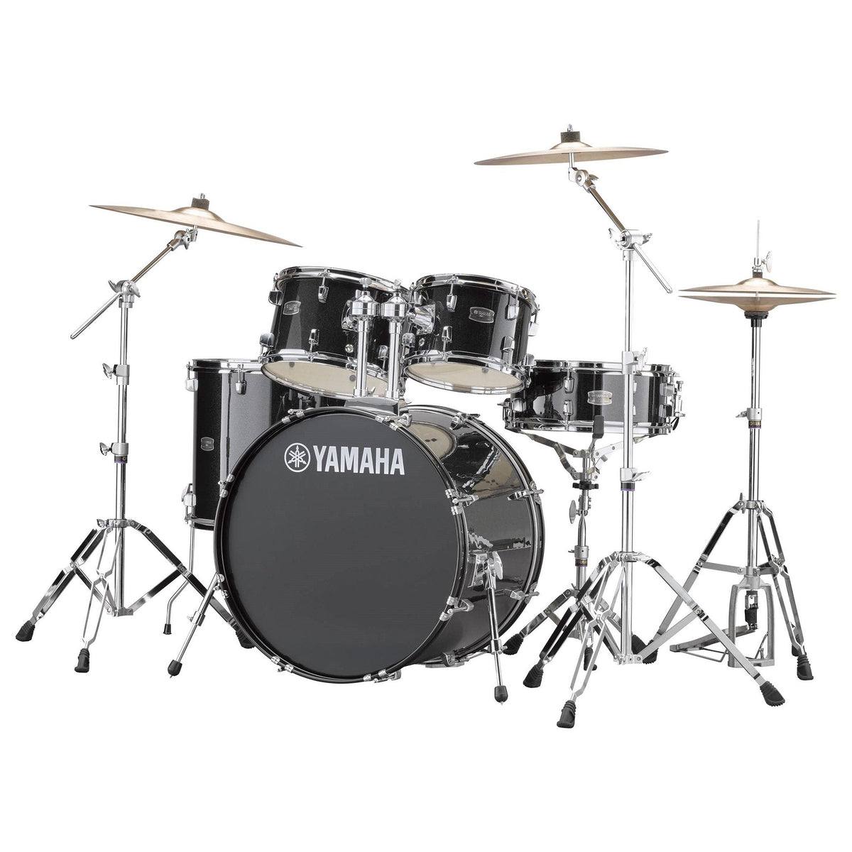 Yamaha RYDEEN fusion drum kit - Black Glitter