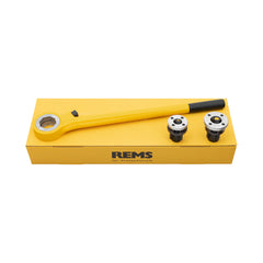 Rems Eva Manual Pipe Threader, 1/2" + 3/4" set,  in Cardboard box