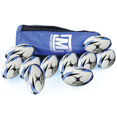 GILBERT G-TR3000 RUGBY BALL SIZE 5, BAG OF 10