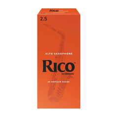 Rico box of 25 Eb alto saxophone reeds - 2.5