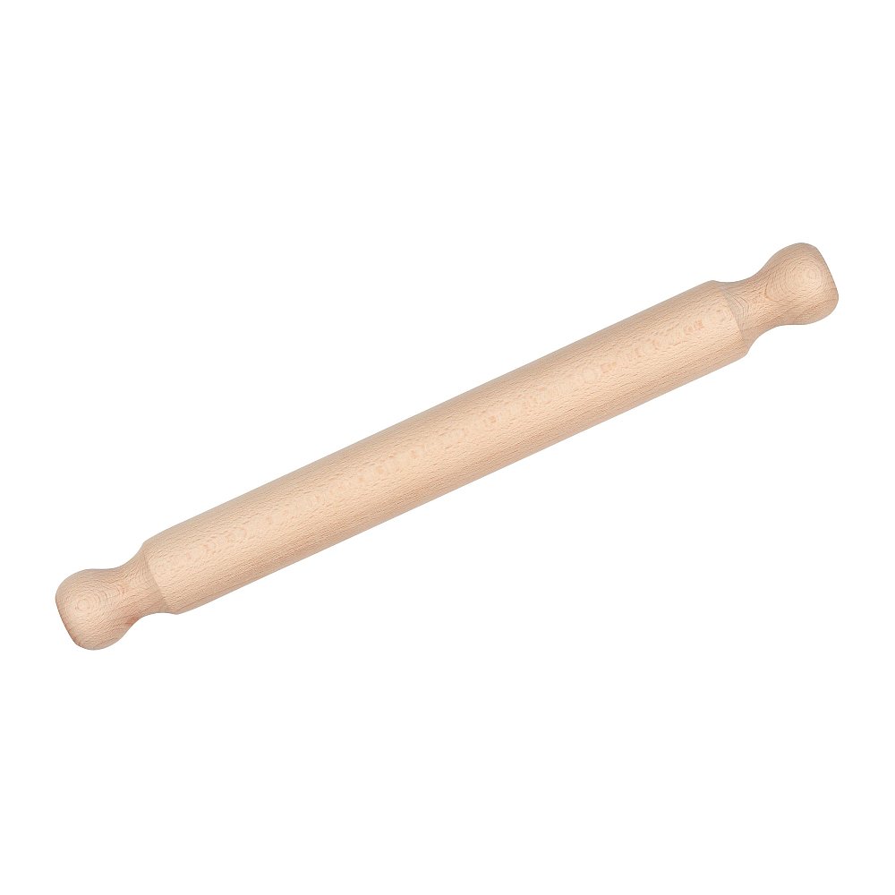 Premium Solid Beech Rolling Pin 40cm