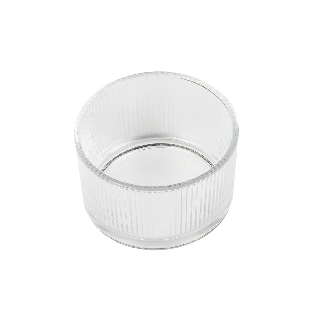 Ribbed Glass Ramekin 200ml