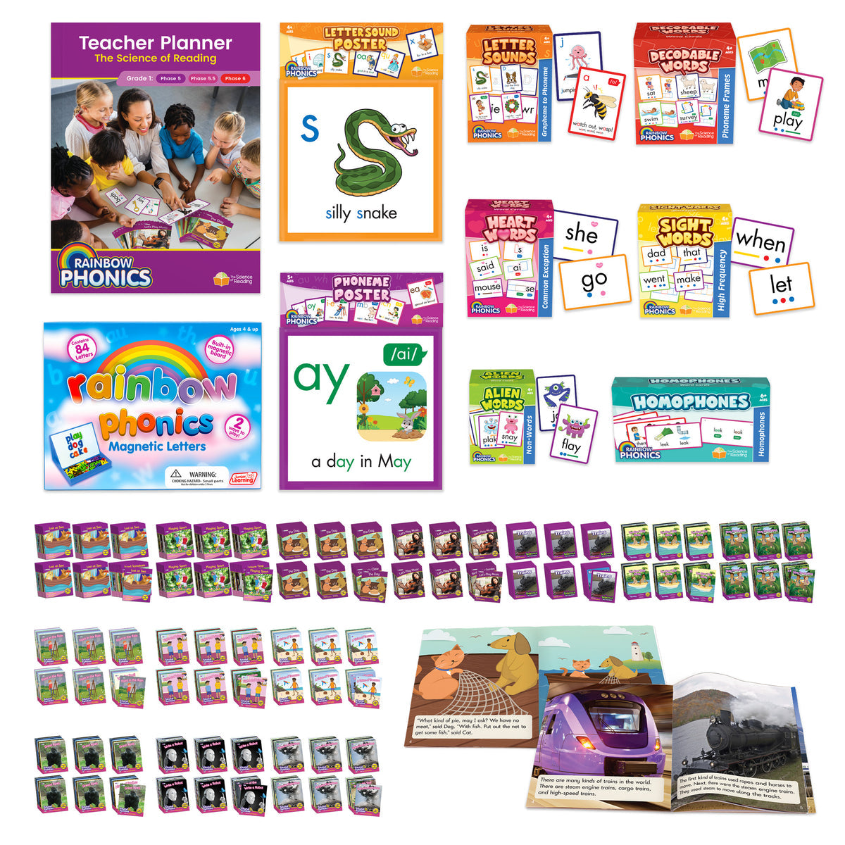 Rainbow Phonics Classroom Kit Year 1