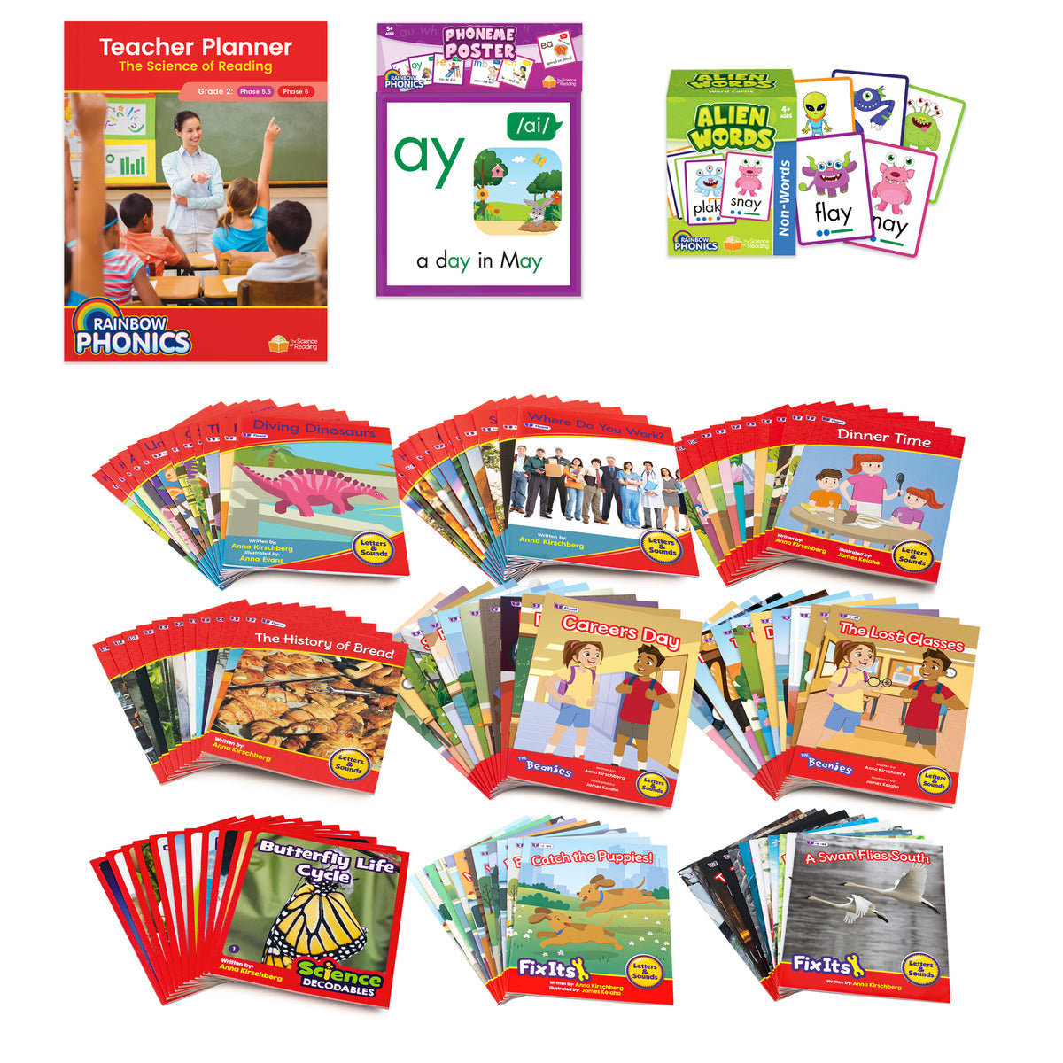 Rainbow Phonics Single Kit Year 2