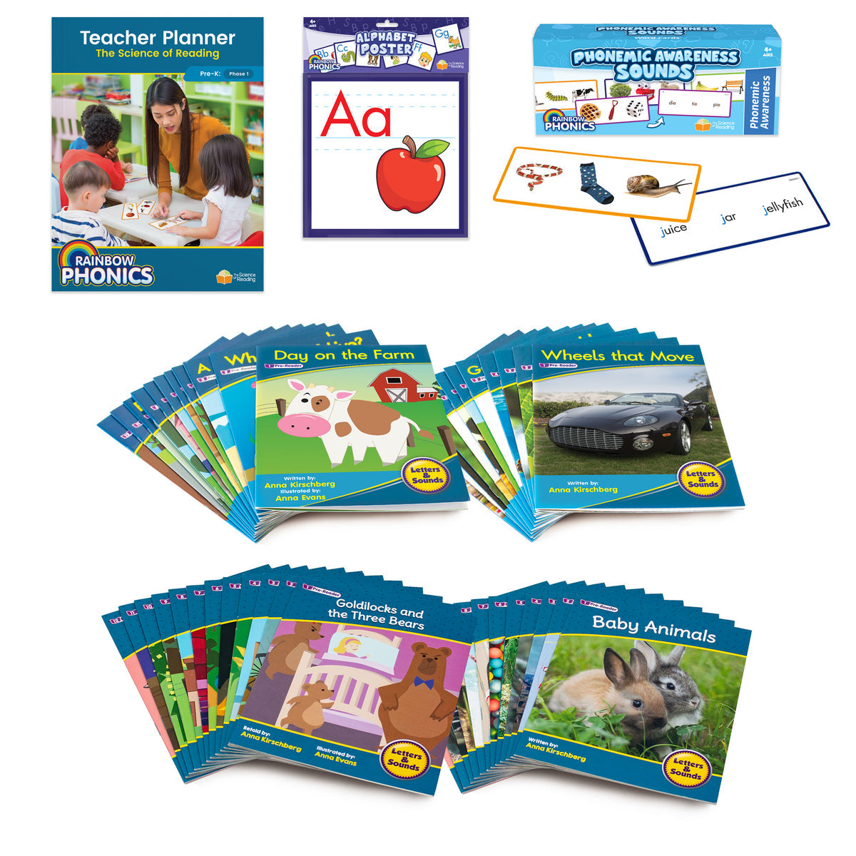 Rainbow Phonics Single Kit Nursery