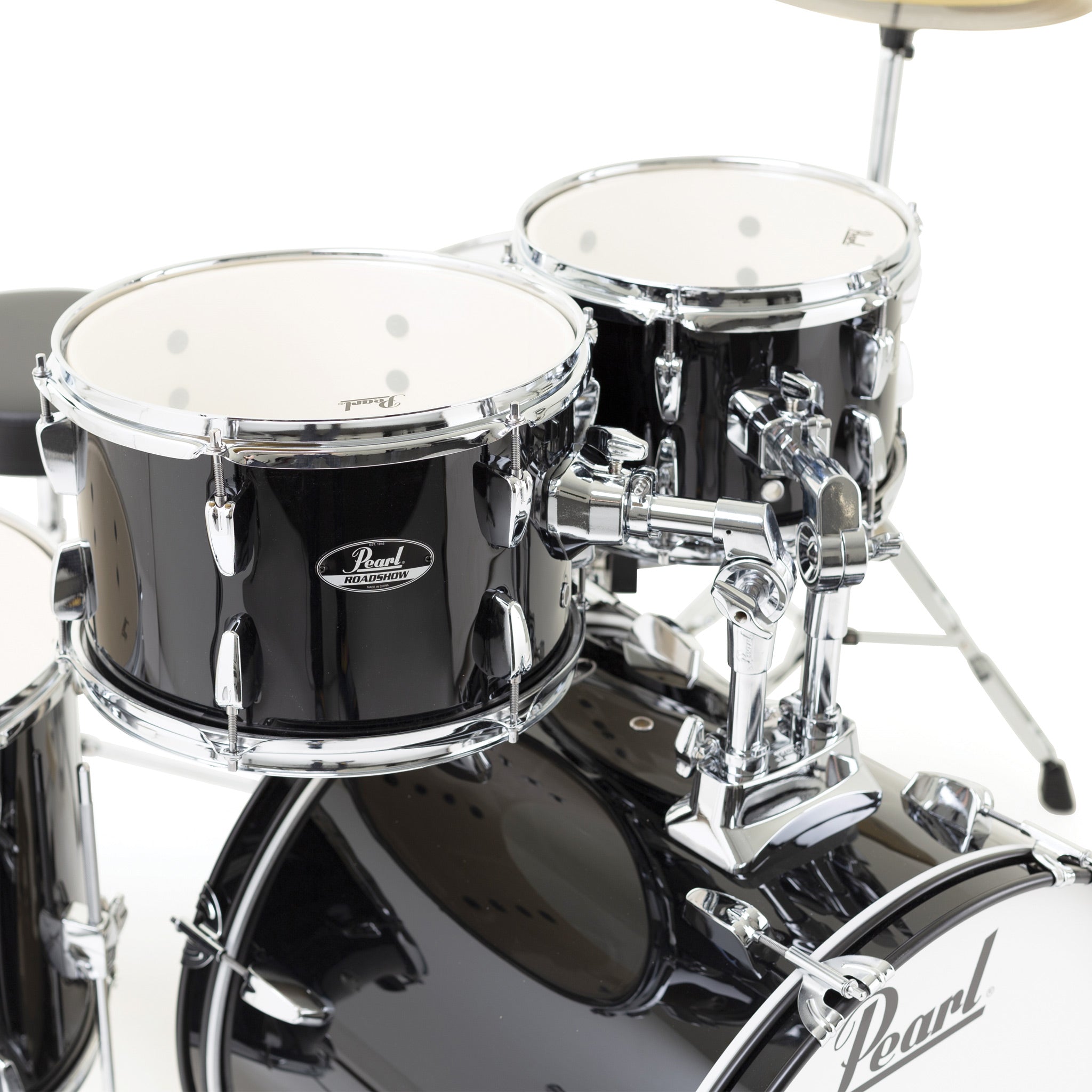 Pearl Roadshow 20\" fusion drum kit - Jet black
