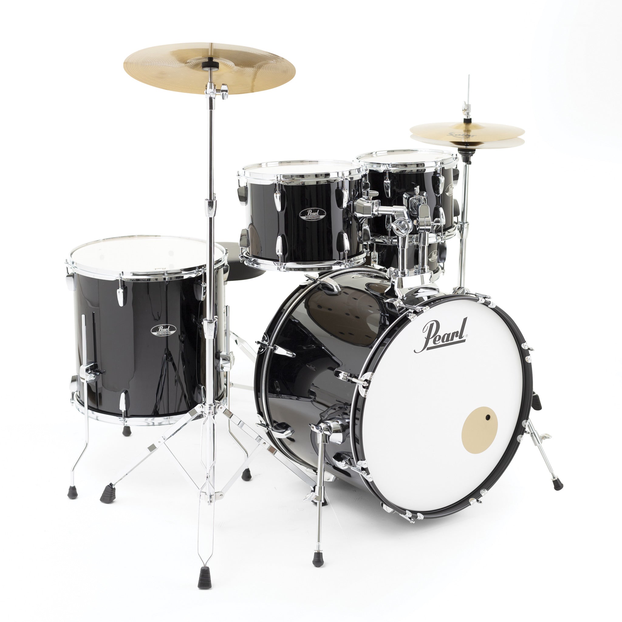 Pearl Roadshow 22\" rock drum kit - Jet black