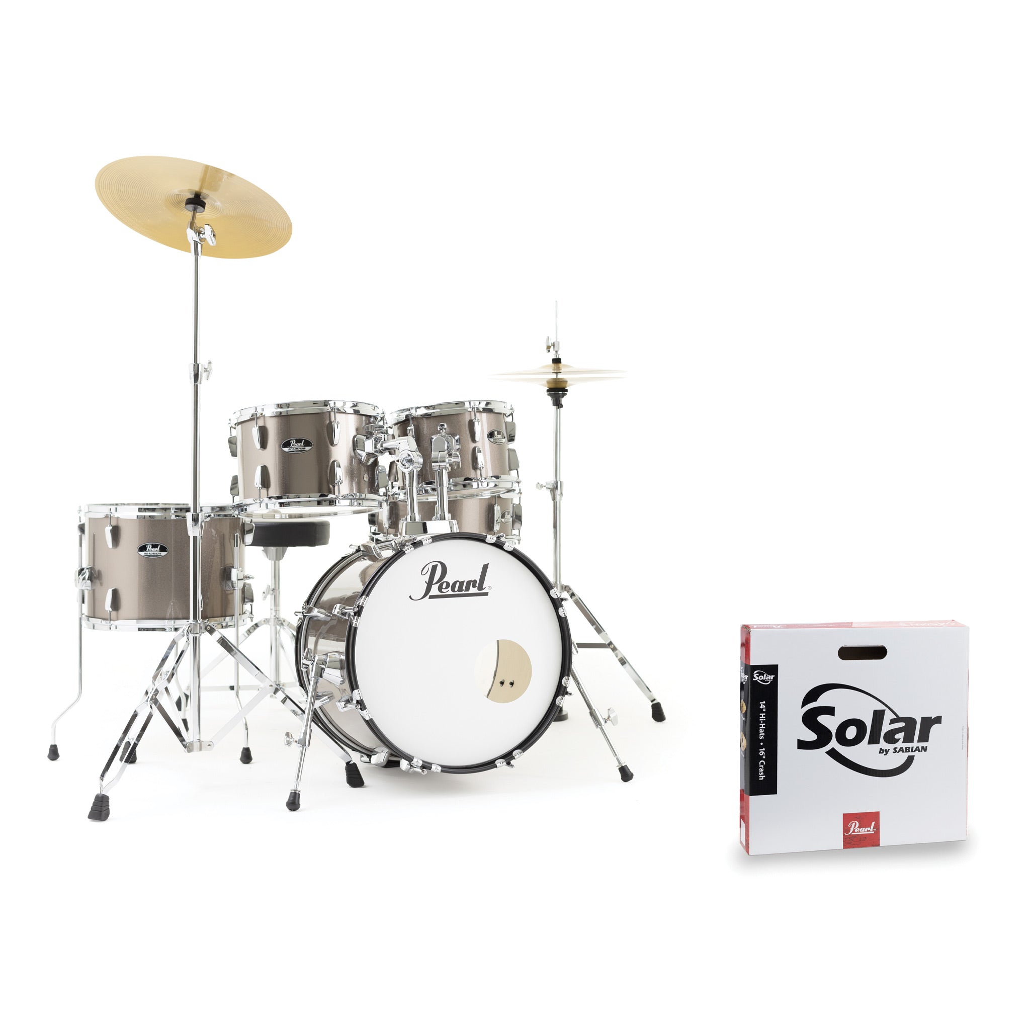 Pearl Roadshow 18\" junior drum kit - Bronze metallic