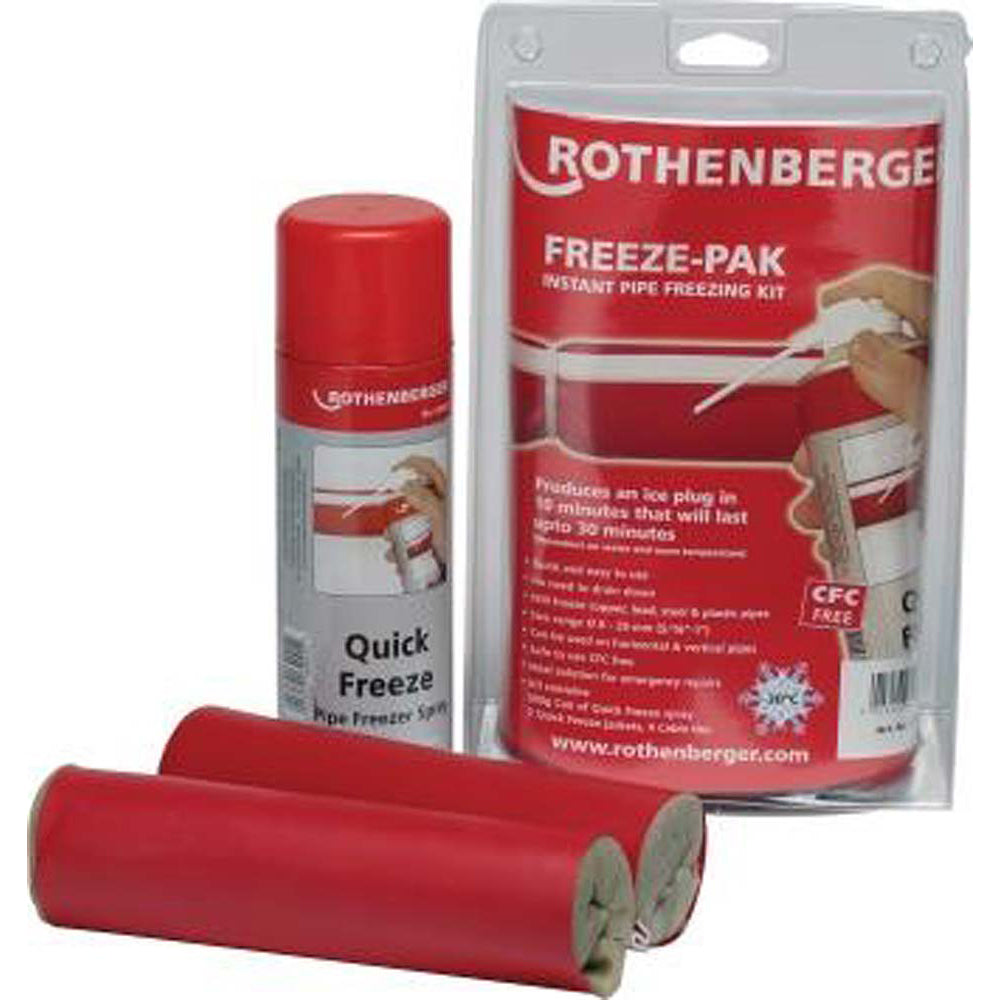 Rothenberger Freeze-Pak Pipe Freezing Kit