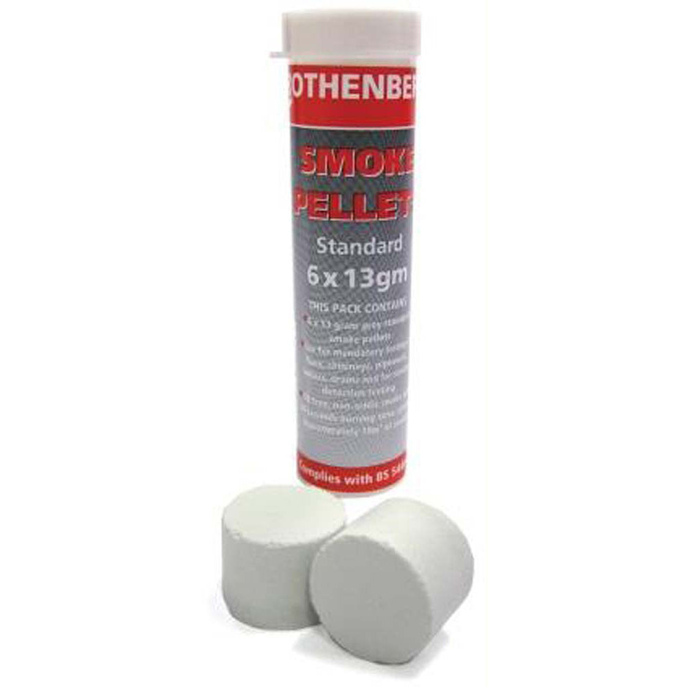 Rothenberger Standard Smoke Pellets - Pack of 6