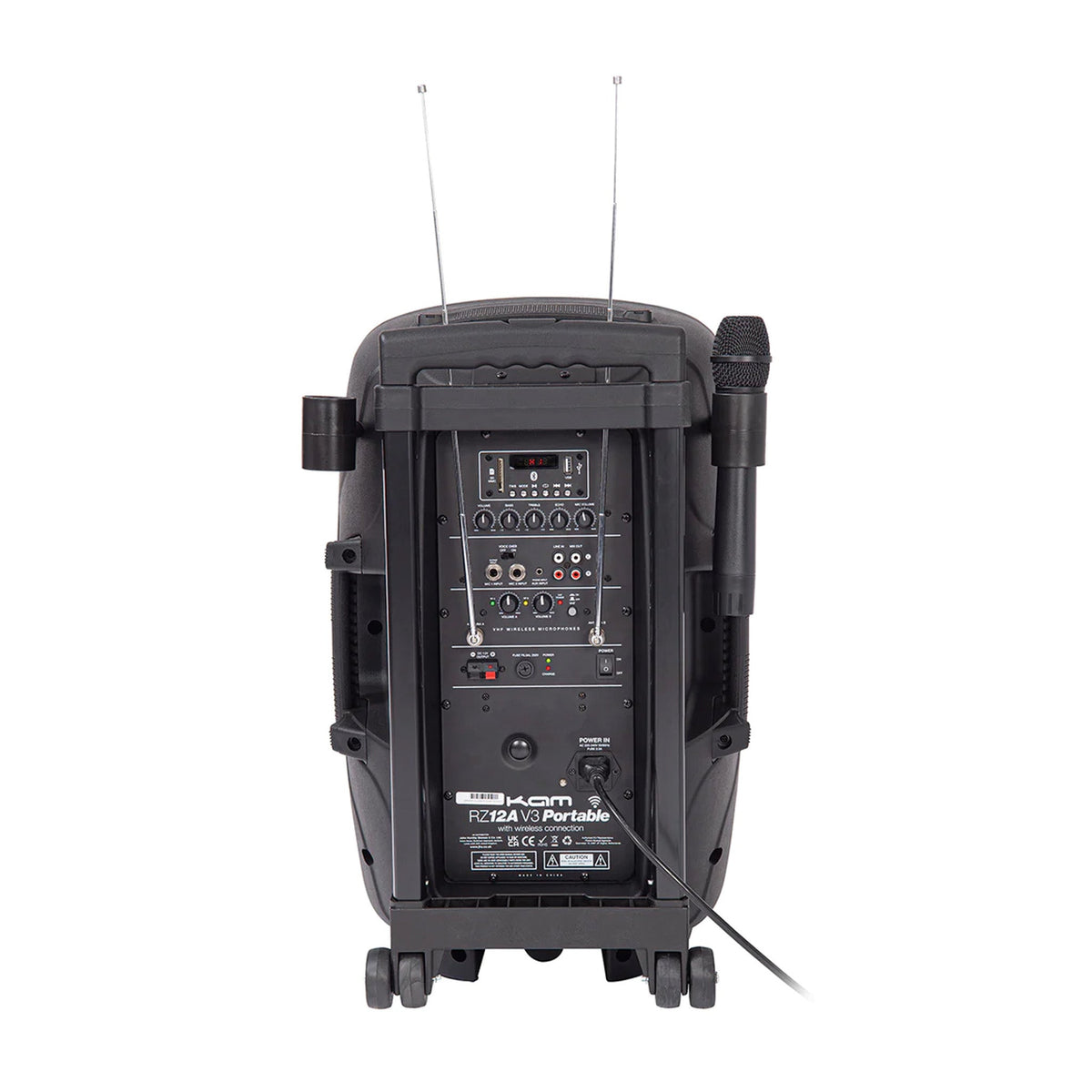 KAM RZ12A PA speaker and microphone set