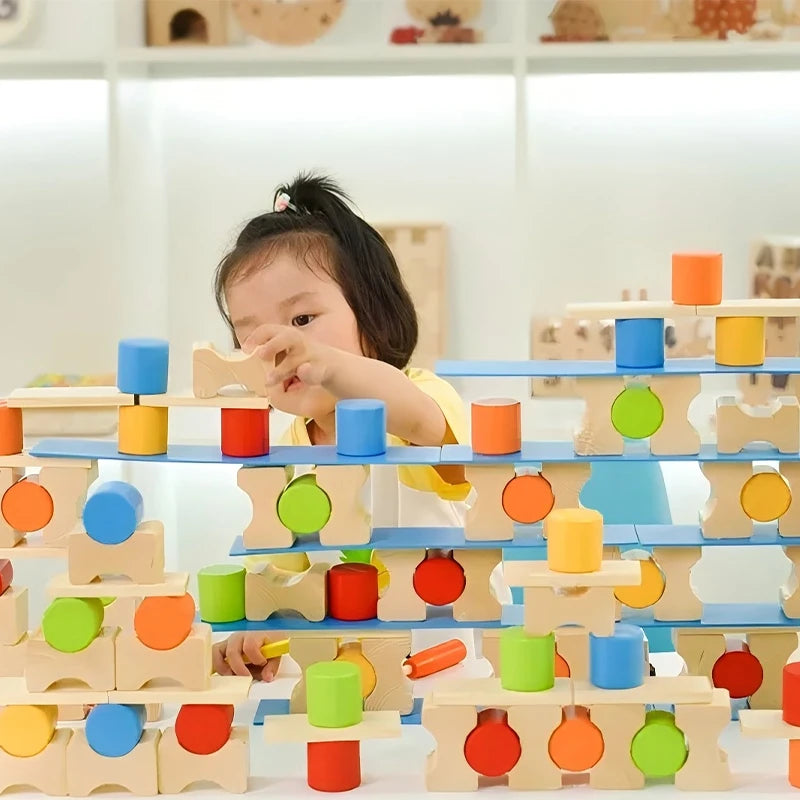 Colorful Stacking Blocks