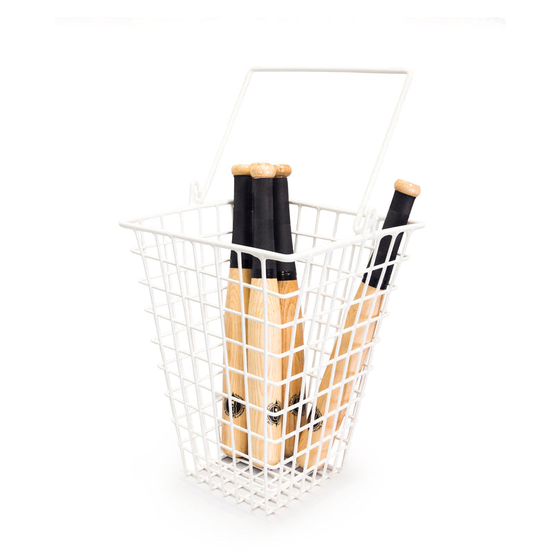 DS Rounders Bat Basket White