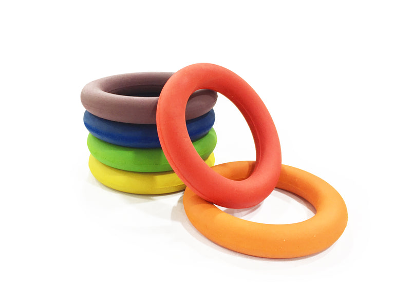 DS Rubber Quoits - Asst (Set of 6)