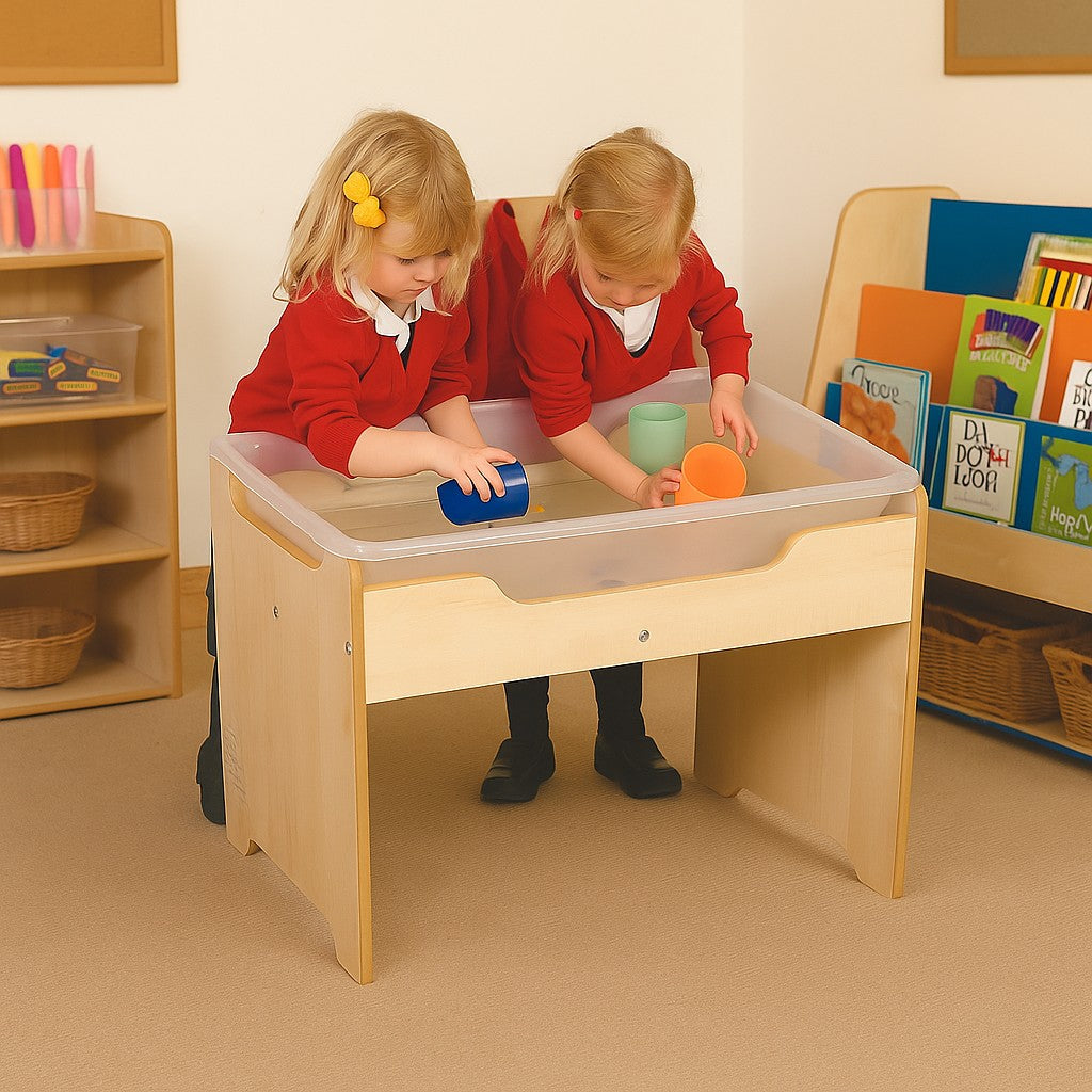 TODDLER MESSY PLAY UNIT  (Maple) 12 months +