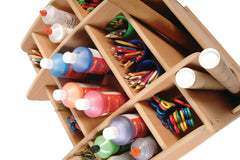 ART STORAGE TROLLEY (Beech)