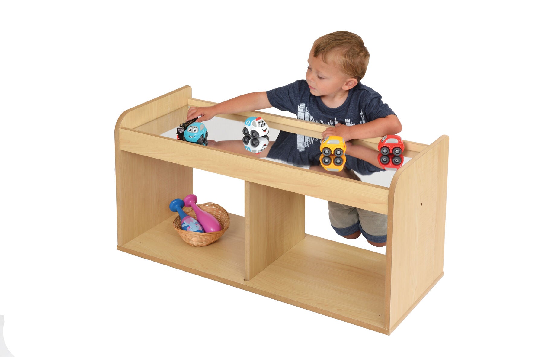 MIRROR TOP OPEN UNIT (Maple)