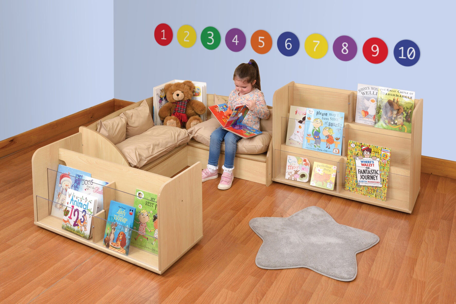 READING CORNER SET 1 (Maple)