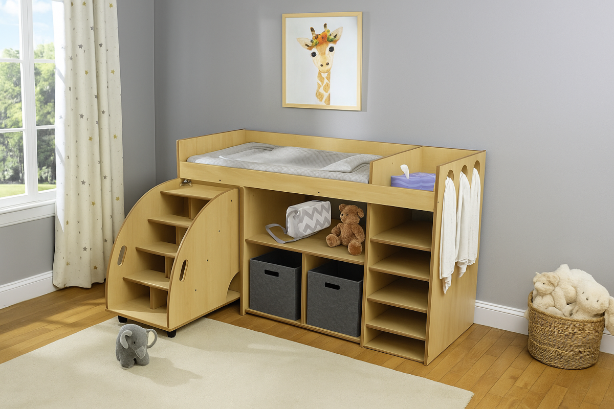 CHANGING STATION (Maple)  From birth