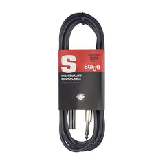 Stagg large jack male to female audio cable extension - 3m