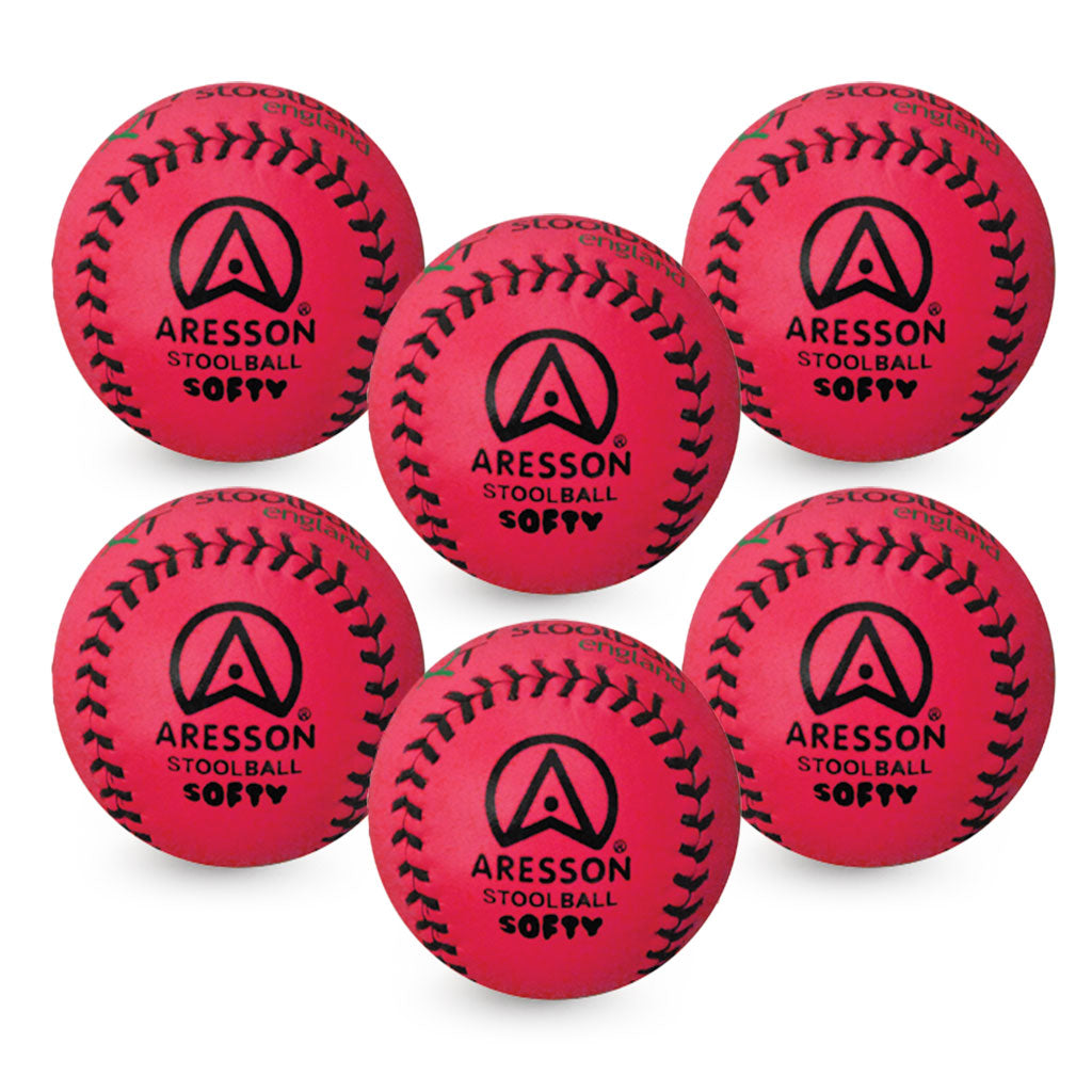 ARESSON SOFTY STOOLBALL PINK, SET OF 6