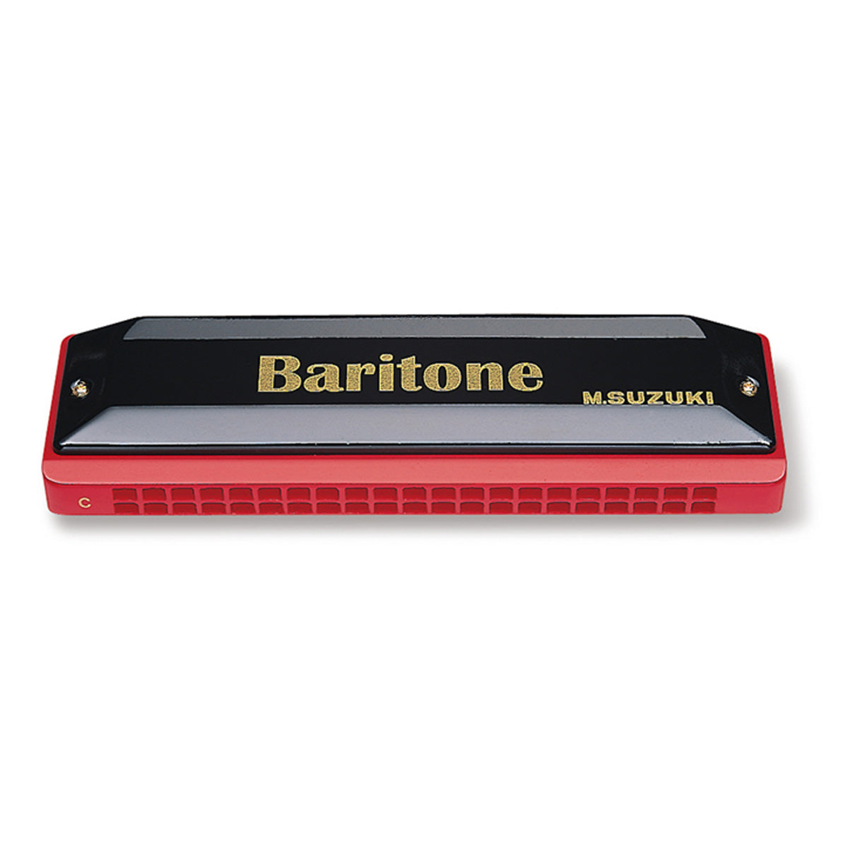 Suzuki 21-hole baritone tremolo harmonica in C