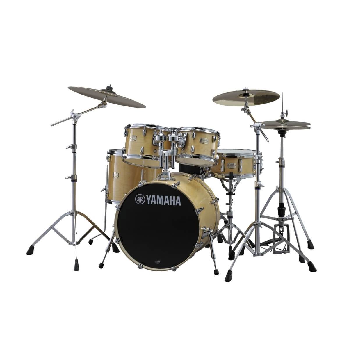 Yamaha Stage Custom birch fusion drum kit - Natural wood