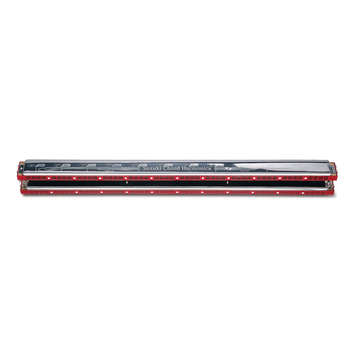 Suzuki SCH-48 chord harmonica with 5 chord patterns