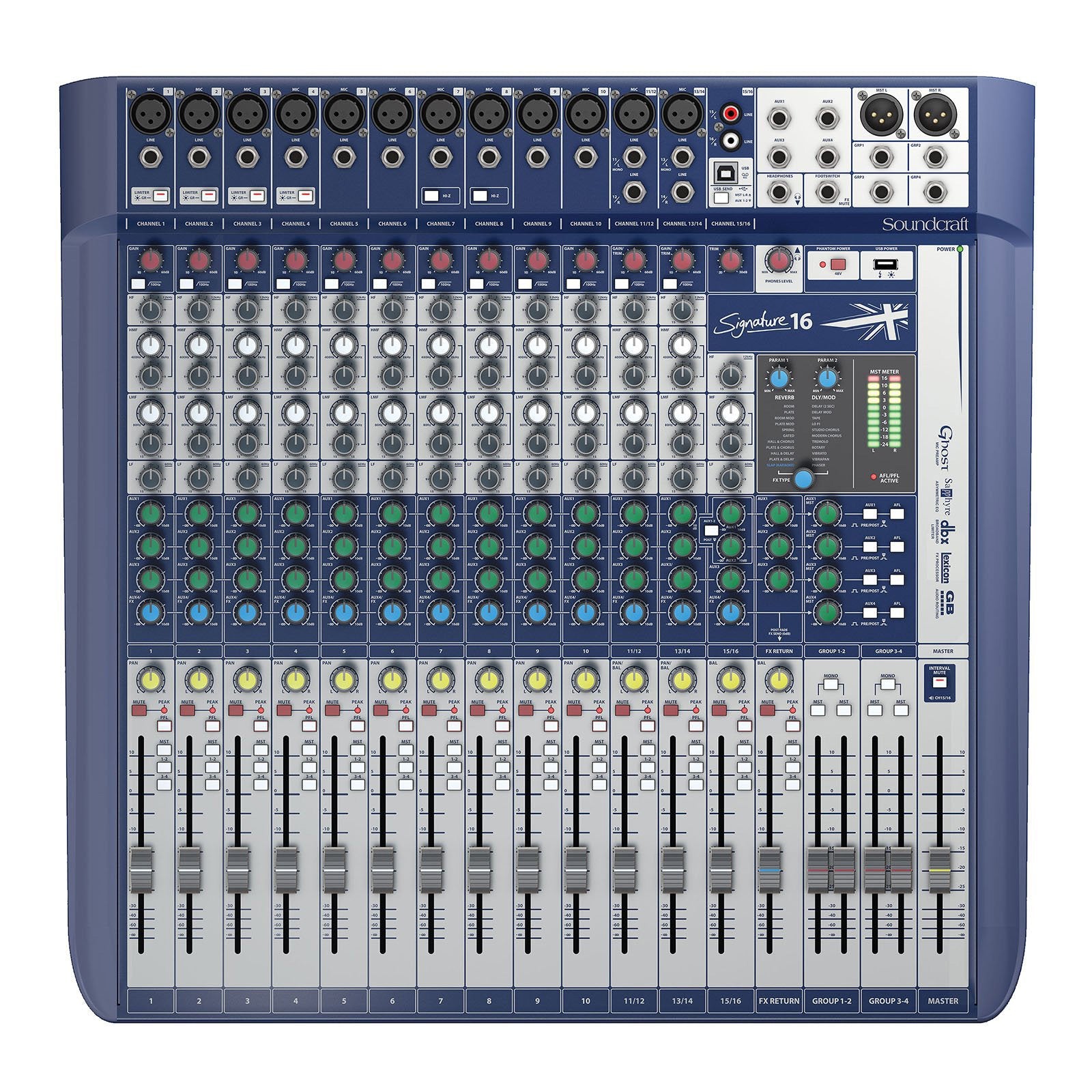 Soundcraft Signature 16 16-channel mixer