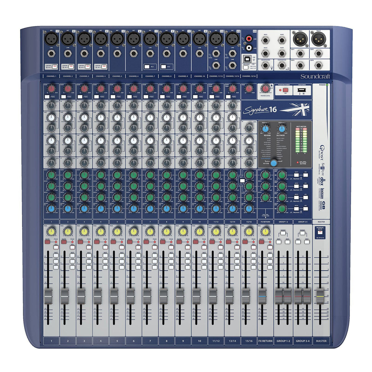 Soundcraft Signature 16 16-channel mixer