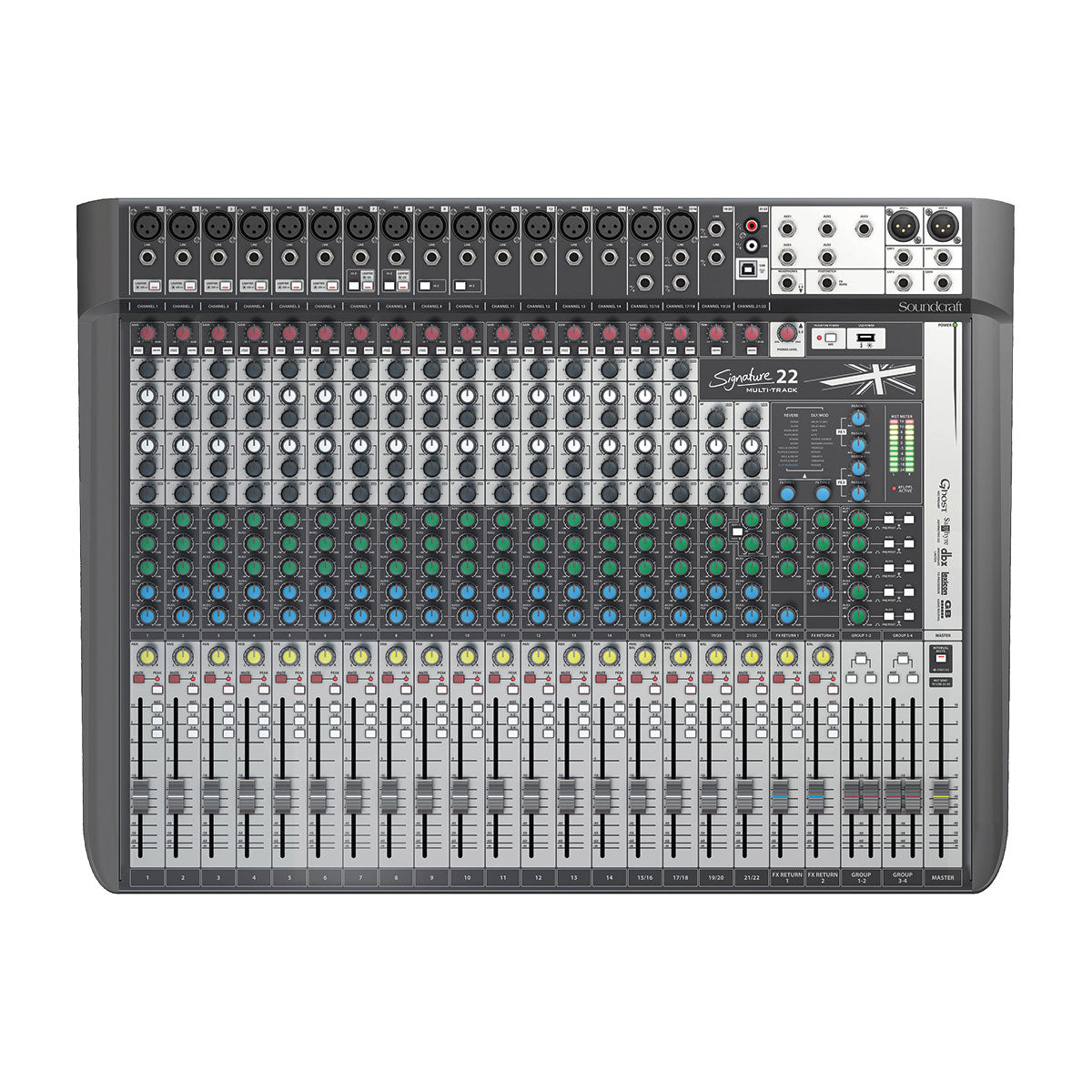 Soundcraft Signature 22 MTK 22-channel mixer