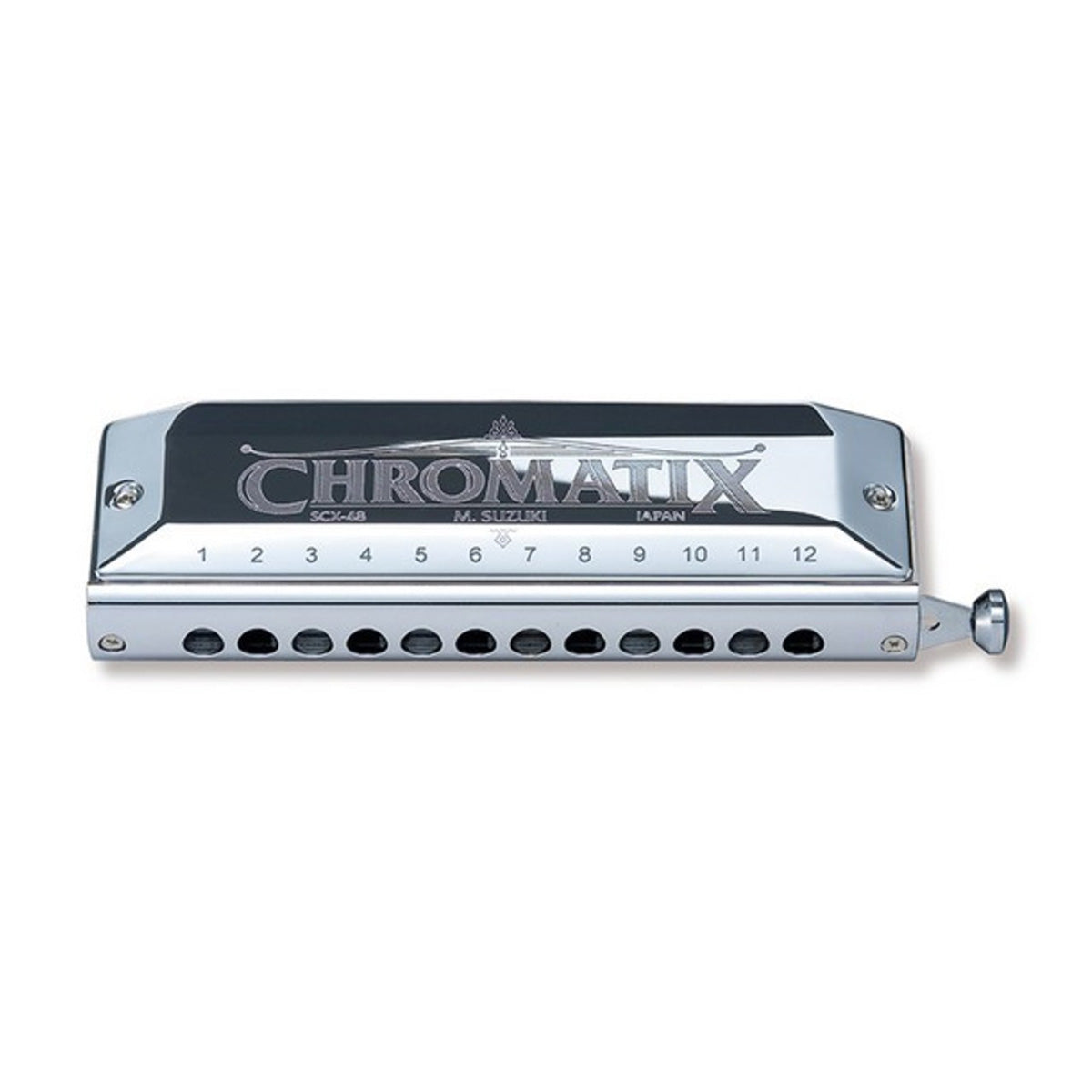 Suzuki CHROMATIX 12-hole chromatic harmonica – Bb