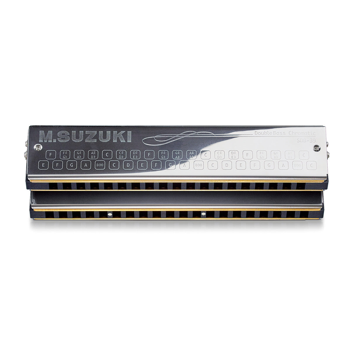 Suzuki bass harmonica – 39-hole