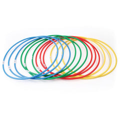 DELUXE HOOP 600MM, MIXED COLOURS, SET OF 12