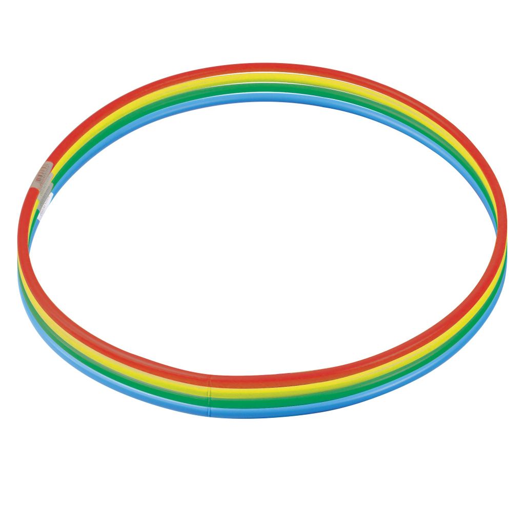 DELUXE HOOP 600MM,MIXED COLOURS, SET OF 4