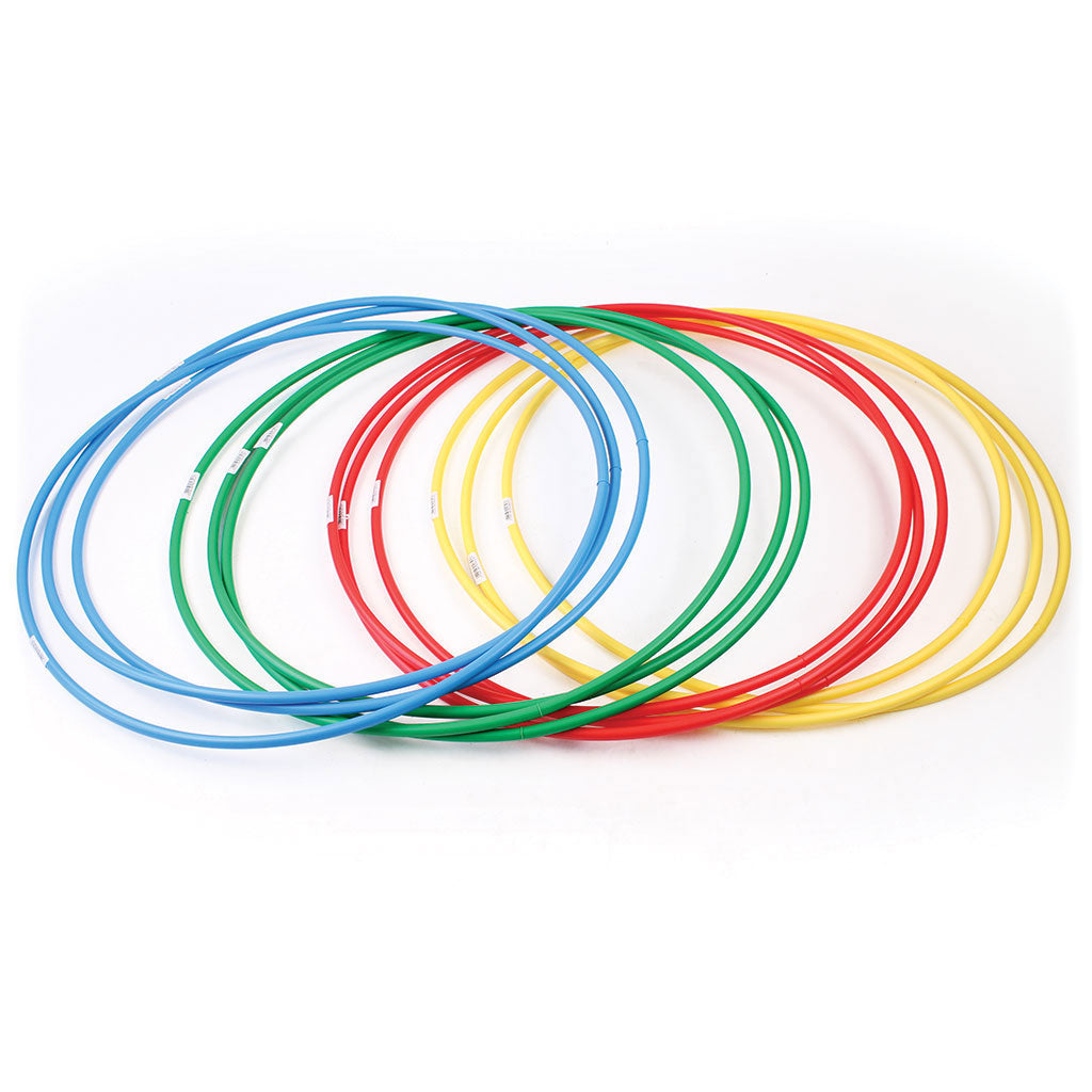 DELUXE HOOP 900MM,MIXED COLOURS, SET OF 12