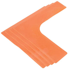 ACTIVATE CORNER ANGLE ORANGE, SET OF 4