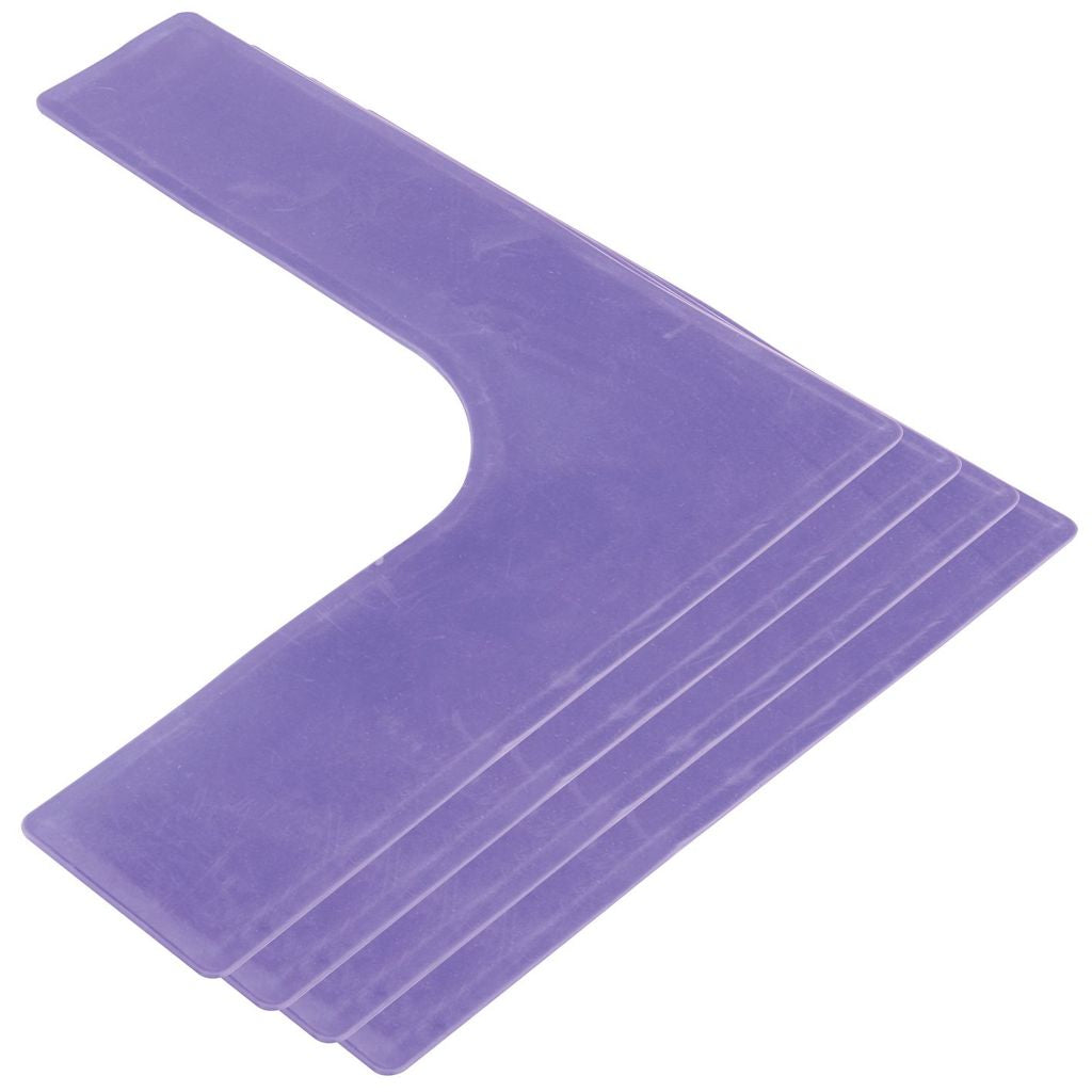 ACTIVATE CORNER ANGLE PURPLE, SET OF 4