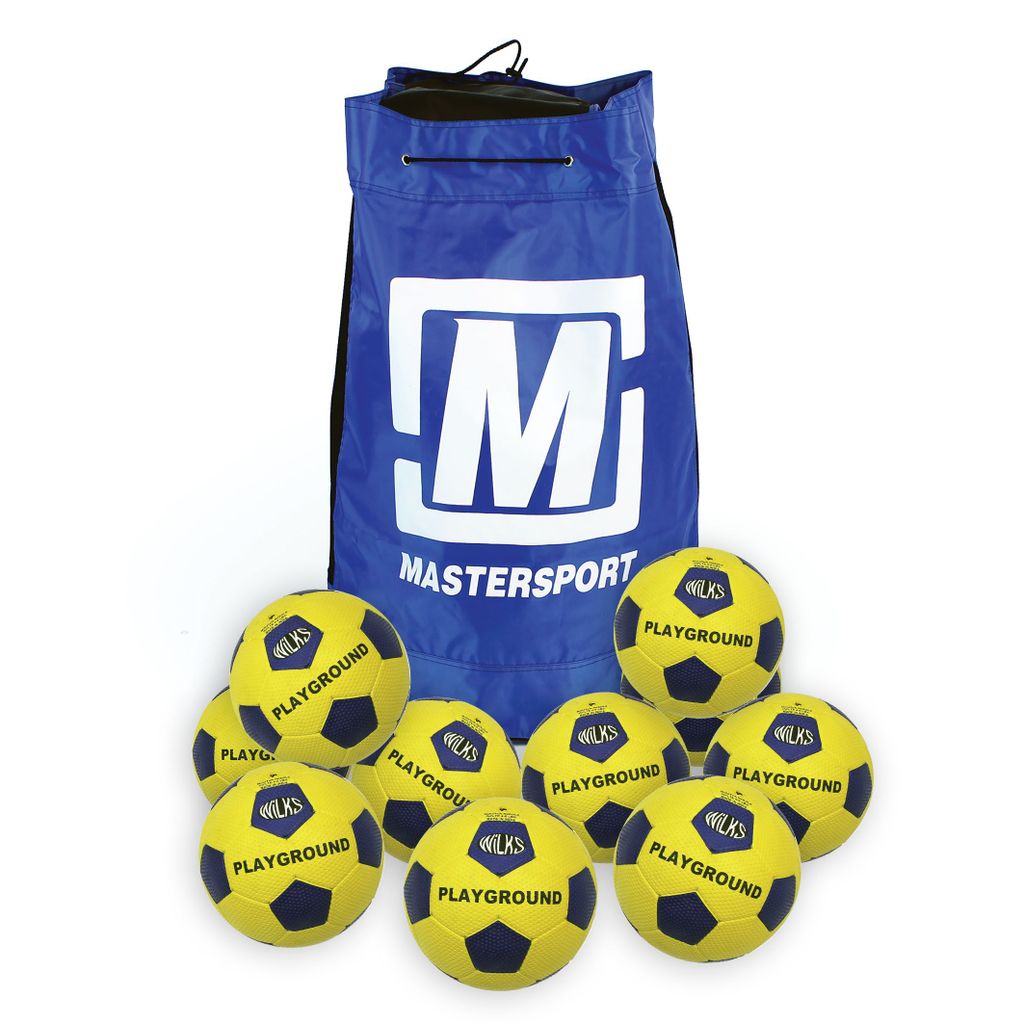 WILKS PLAYGROUND FOOTBALL SIZE 3, BAG OF 10