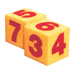 GIANT SOFT NUMBERED DICE PAIR