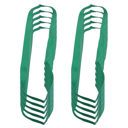 TEAM BAND POLYESTER, GREEN, SET OF 10