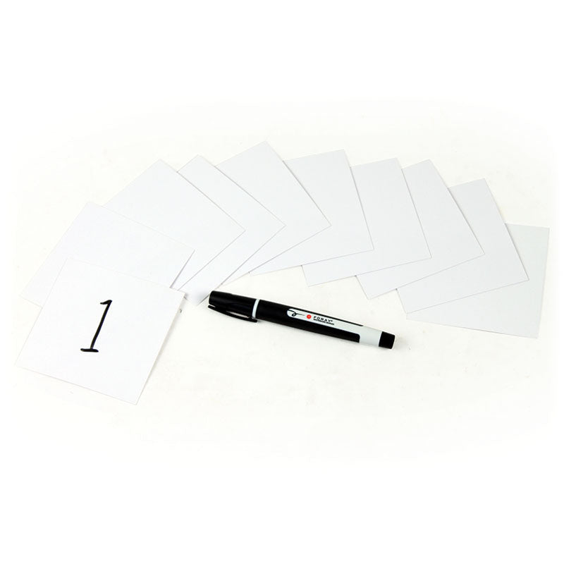 DRY WIPE CARD SET OF 10