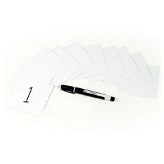 DRY WIPE CARD SET OF 10