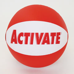 ACTIVATE INFLATO-BALL SIZE 9 (290MM DIA), RED/WHITE